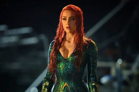 Aquaman James Wan Tweets Photo Of Wet Red Headed Amber Heard Thewrap