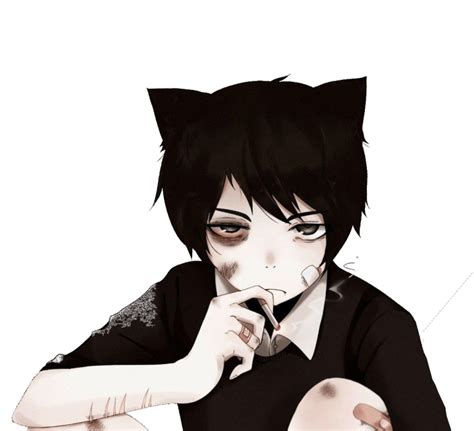 Sad Anime Boy Sticker By Pzdkkk