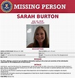 Sarah Burton now missing 4 years from Joplin; FBI $5,000 reward still ...