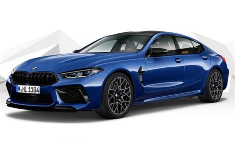 2019 Bmw M8 Competition Gran Coupe Four Door Coupe Specifications