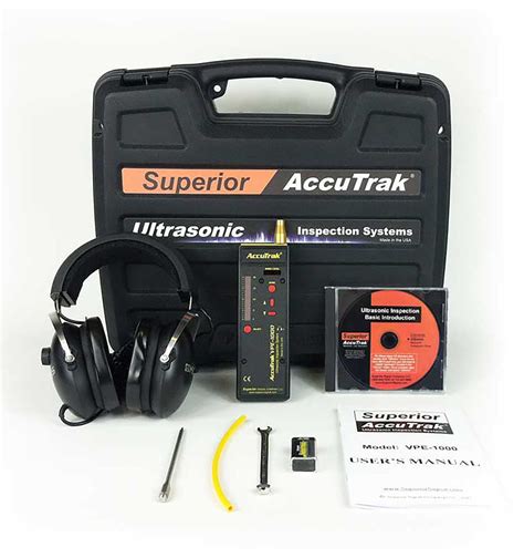Superior Accutrak Vpe 1000 Digital Ultrasonic Leak Detector