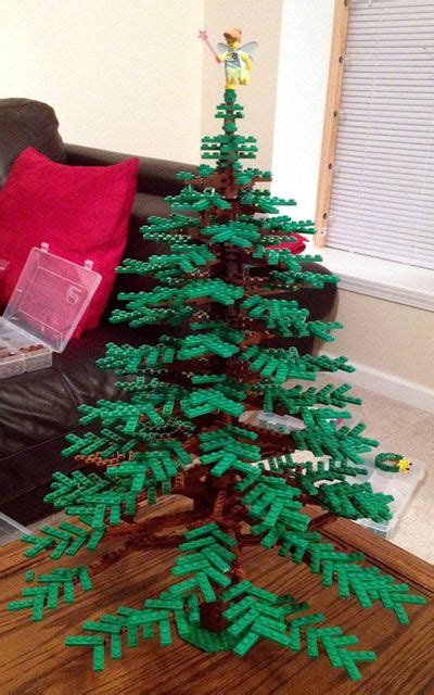 24 Tall Lego Christmas Tree More Lego Christmas Ornaments Lego