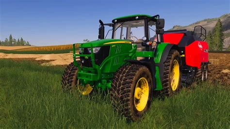 Farming Simulator 19 John Deere 6m Series Gameplay Hd 1080p60fps