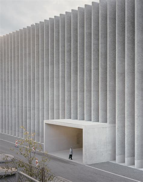 Sharp Lines And Introverted Façade Form Musée Cantonal Des Beaux Arts
