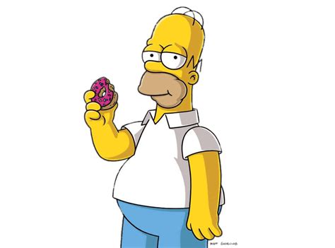 Homer Simpson Eating A Donut Transparent Png Stickpng