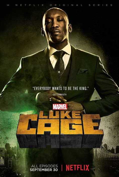 Marvels Luke Cage Busts Out The Awesome Character Posters Scifinow