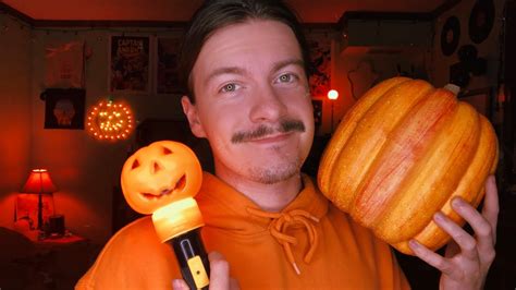 Asmr Orange Asmr Triggers For Halloween Visual Asmr Triggers Youtube