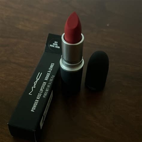 Mac Cosmetics Makeup Mac Cosmetics Powder Kiss Lipstick Rouge A Lvres 922 Werk Werk Werk New