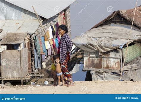 Poor People In Cambodia Editorial Photography Image Of Cambodia 40640282