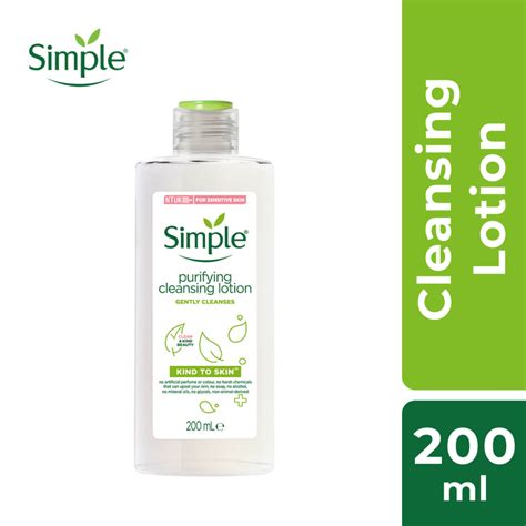 Simple Purifying Cleansing Lotion 200ml Shopee Malaysia