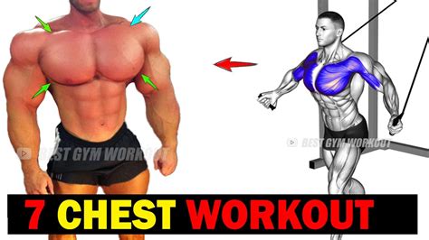 7 best chest exercises 🔥 youtube