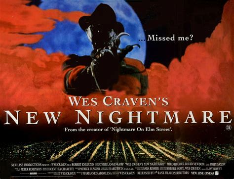 Wes Cravens New Nightmare British Quad Poster Horror Collectors