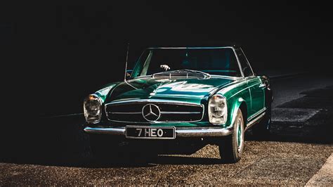 Download Wallpaper 2560x1440 Retro Classic Mercedes Benz Car Dual Wide 16 9 2560x1440 Hd