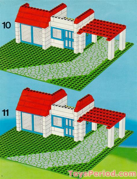 One of the most common creations people build from lego pieces is a house. LEGO 6349 Vacation House Set Parts Inventory and ...