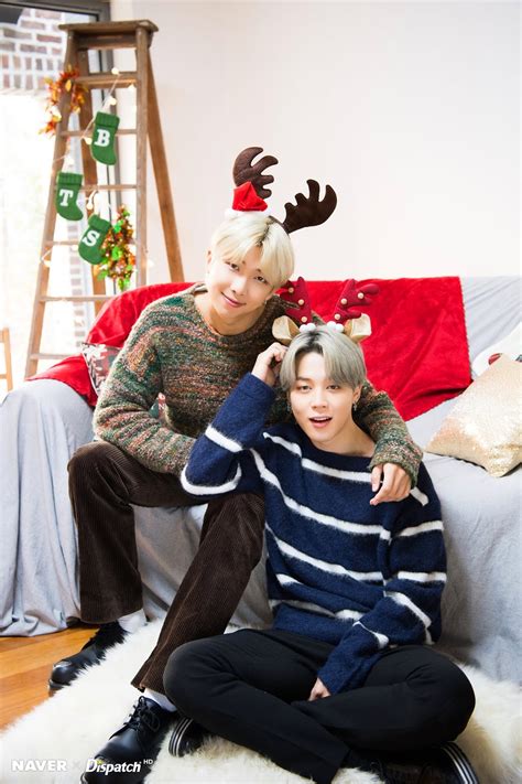 Naver X Dispatch Bts Christmas Special 2019 Photoshoot