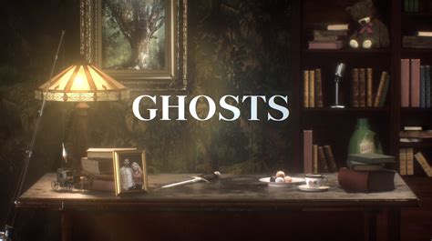 Ghosts Animated Title Card For Cbs