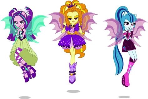 The Dazzlings Pony Form Twilight Sparkle Equestria Girl My Little