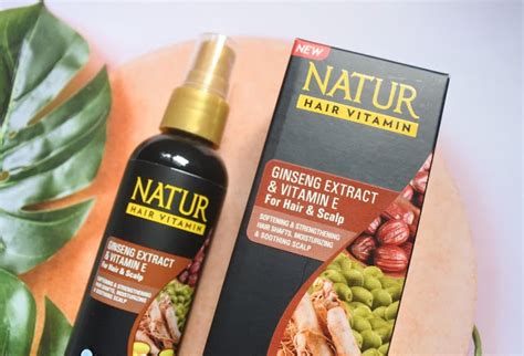 Review Natur Hair Vitamin Ginseng Untuk Perawatan Rambut Rontok