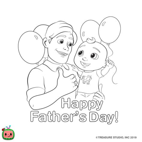 Cocomelon Jj Coloring Page