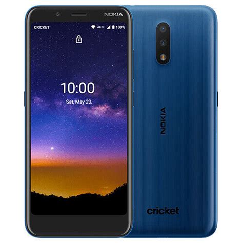 Nokia C2 Tava 32gb Tempered Blue Cricket Wireless Single Sim