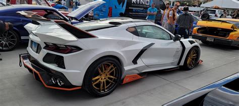 Widebody Corvette C8cfr Turns Heads At 2021 Sema Show