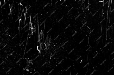 Текстура черная с царапинами гранж фон Премиум Фото