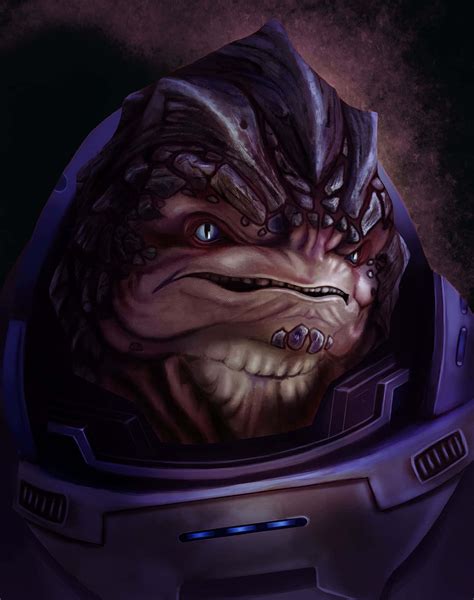 Download Grunt The Unstoppable Krogan Warrior From Mass Effect