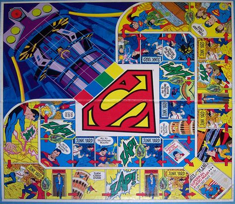 This is the first game to introduce the mechanic of deck buil. Superman 3 Board Game | Game museum, Board games, Vintage board games