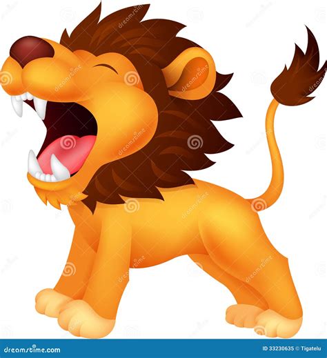 Roaring Lion Clipart Lion Cartoon Roaring Royalty Free Cliparts