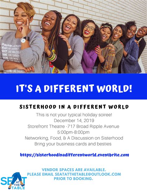 Sisterhood In A Different World Indyhub
