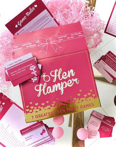 Hen Hamper The Complete Hen Party Entertainment Pack Real Wedding