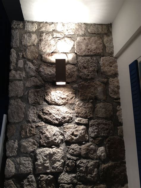 Stone Wall Light Wall Lights Light Stone Wall