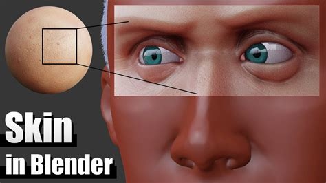 Realistic Skin In Blender Texturing And Shader Tutorial Youtube