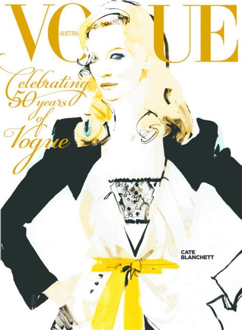 Cate Blanchett By David Downton Vogue Australia September 2009 David