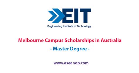 Engineering Institute Of Technology Melbourne Campus Scholarships In