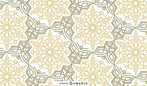 Gold Black Ramadan Pattern Design Vector Download