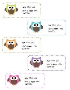 Download the owl template, print and cut out the pieces you need. 1000+ images about End of Year Ideas on Pinterest | End of ...
