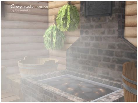 Sims 4 Ccs The Best Sauna By Severinka