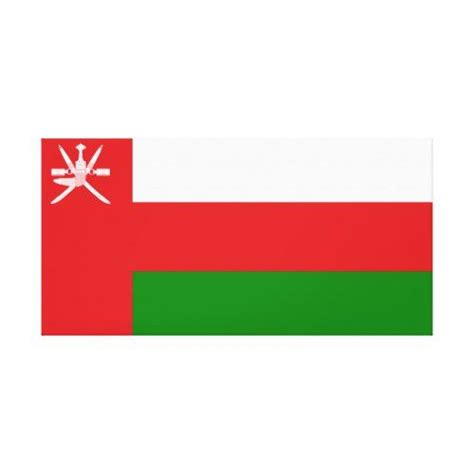 Oman National World Flag Canvas Print Flag Banners Flags Of The
