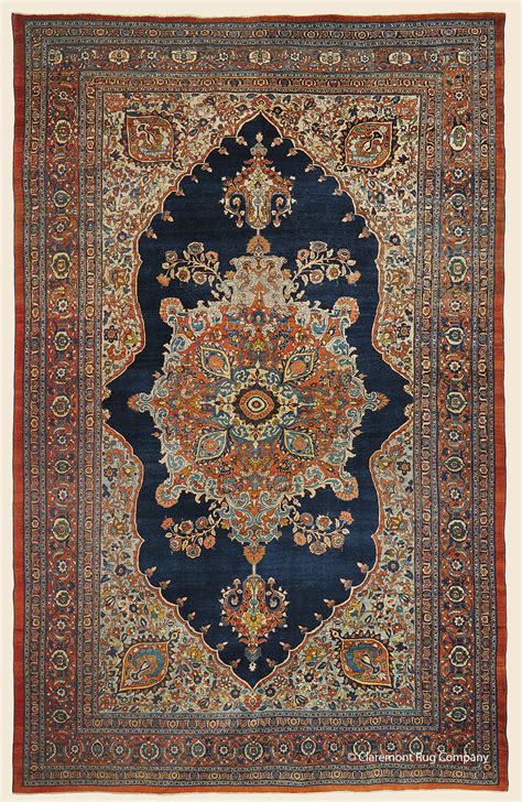 antique-northwest-persian-tabriz-rug-with-elongated-floral-medallion-with-pendants-10ft-x-15ft