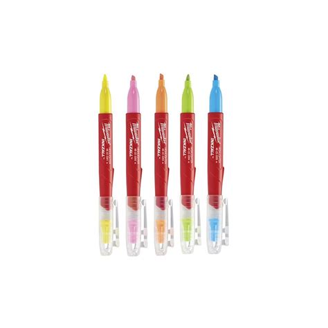 Inkzall Highlighter Assorted Colours Pack Rsis