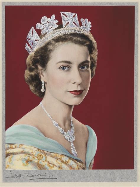 At the time of her birth, most people did not realize elizabeth would someday become the queen of great britain. NPG x125105; Queen Elizabeth II - Large Image - National ...