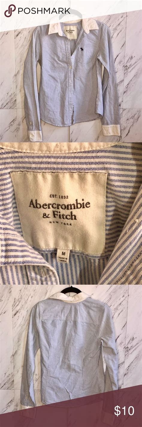 Abercrombie And Fitch Women S Button Up Abercrombie And Fitch Tops Women Clothes Design