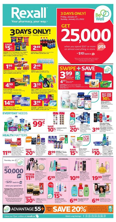 Rexall Current Flyer 0121 01272022