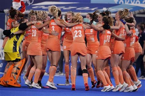 netherlands win gold in olympic women s hockey with 3 1 victory over argentina the tribune india