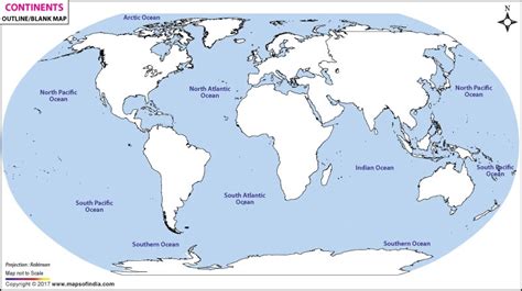 38 Free Printable Blank Continent Maps Kitty Baby Love