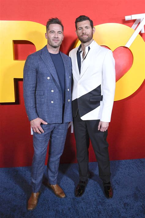 Luke Macfarlane And Billy Eichner At The Bros New York Premiere Tom Lorenzo