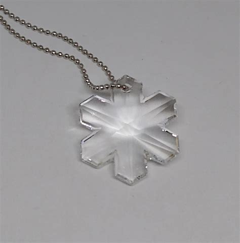 Swarovski Crystal Clear Snowflake Suncatcher Ornament 4 Sizes 20mm