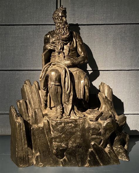 Michelangelo S Moses Bronze Sculpture From A Famous Religious Art Decor