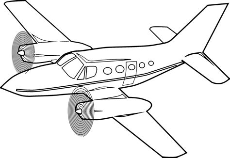 10 Free Airplane Coloring Pages for Kids | | BestAppsForKids.com